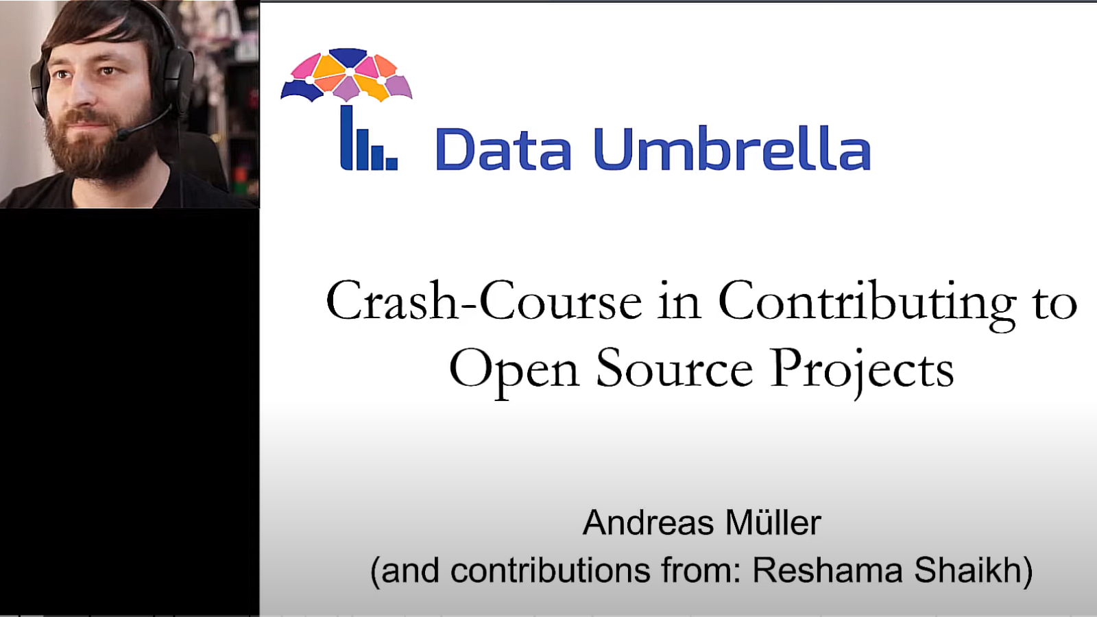 Crash Course in Contributing to Open Source (Andreas Mueller)